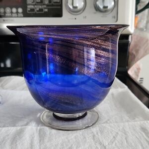 Mid Century Modern Art Glass Vase